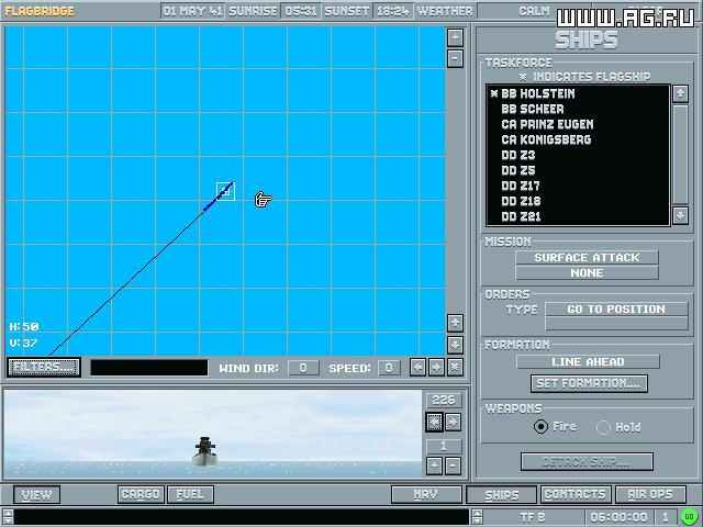Great Naval Battles, Vol. 4: Burning Steel, 1939-1942 - кадр 6
