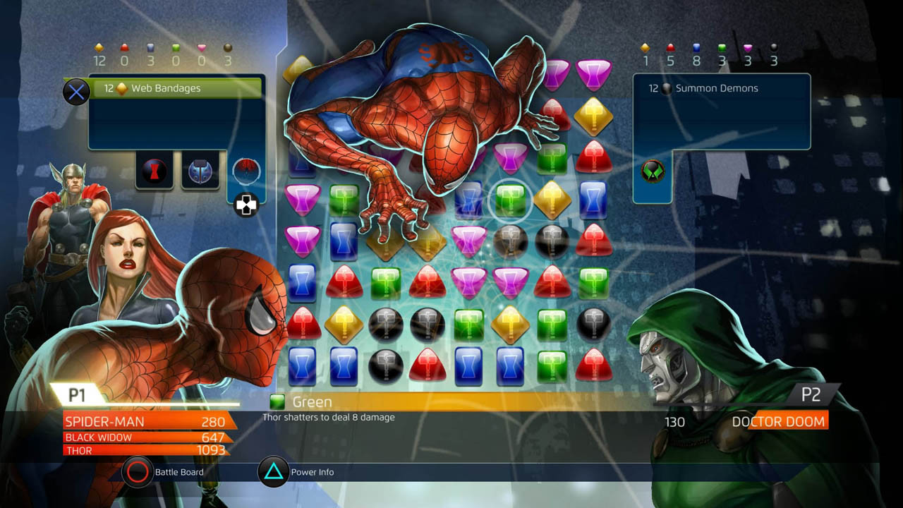 Marvel Puzzle Quest: Dark Reign - кадр 5