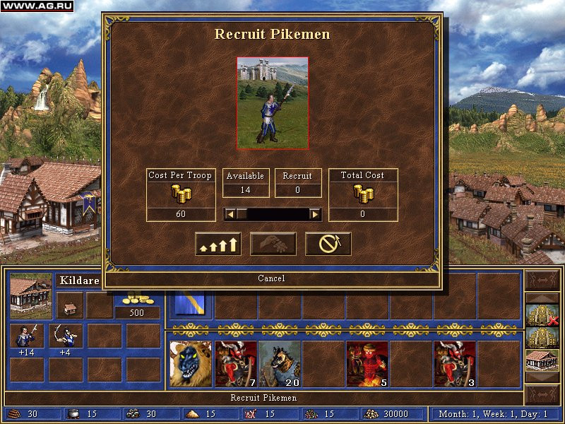 Heroes of Might and Magic 3: The Restoration of Erathia - кадр 8