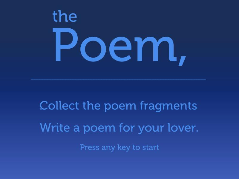 The Poem (itch) - кадр 2