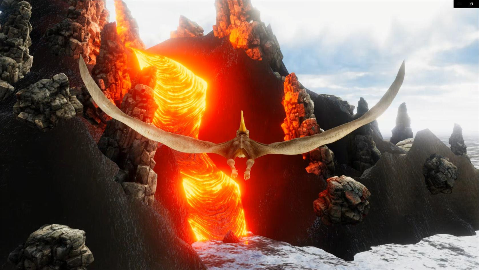 Pteranodon's Flight: The Flying Dinosaur Game (itch) - кадр 1