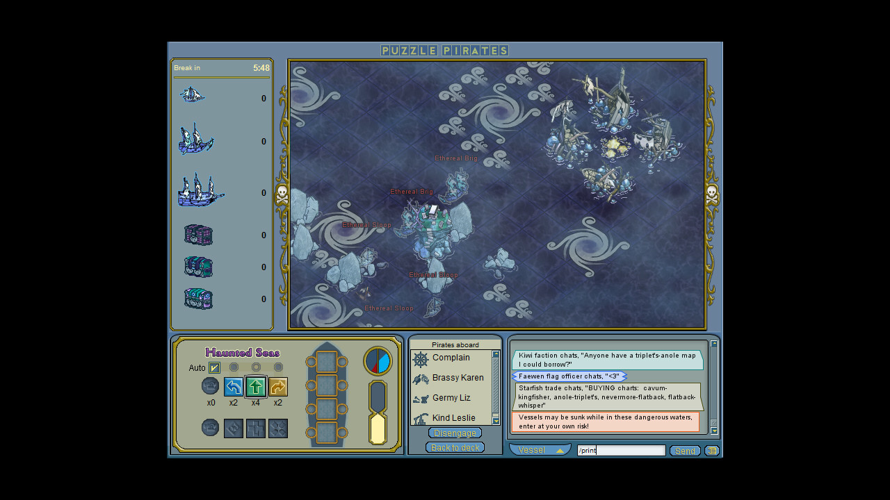 Puzzle Pirates: Dark Seas - кадр 9