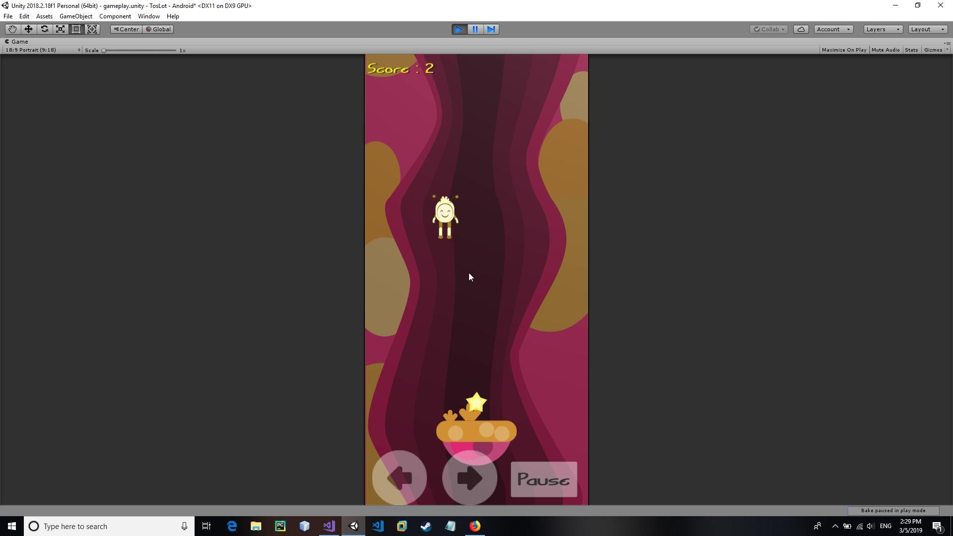 FallDown - Mobile APK (itch) - кадр 3