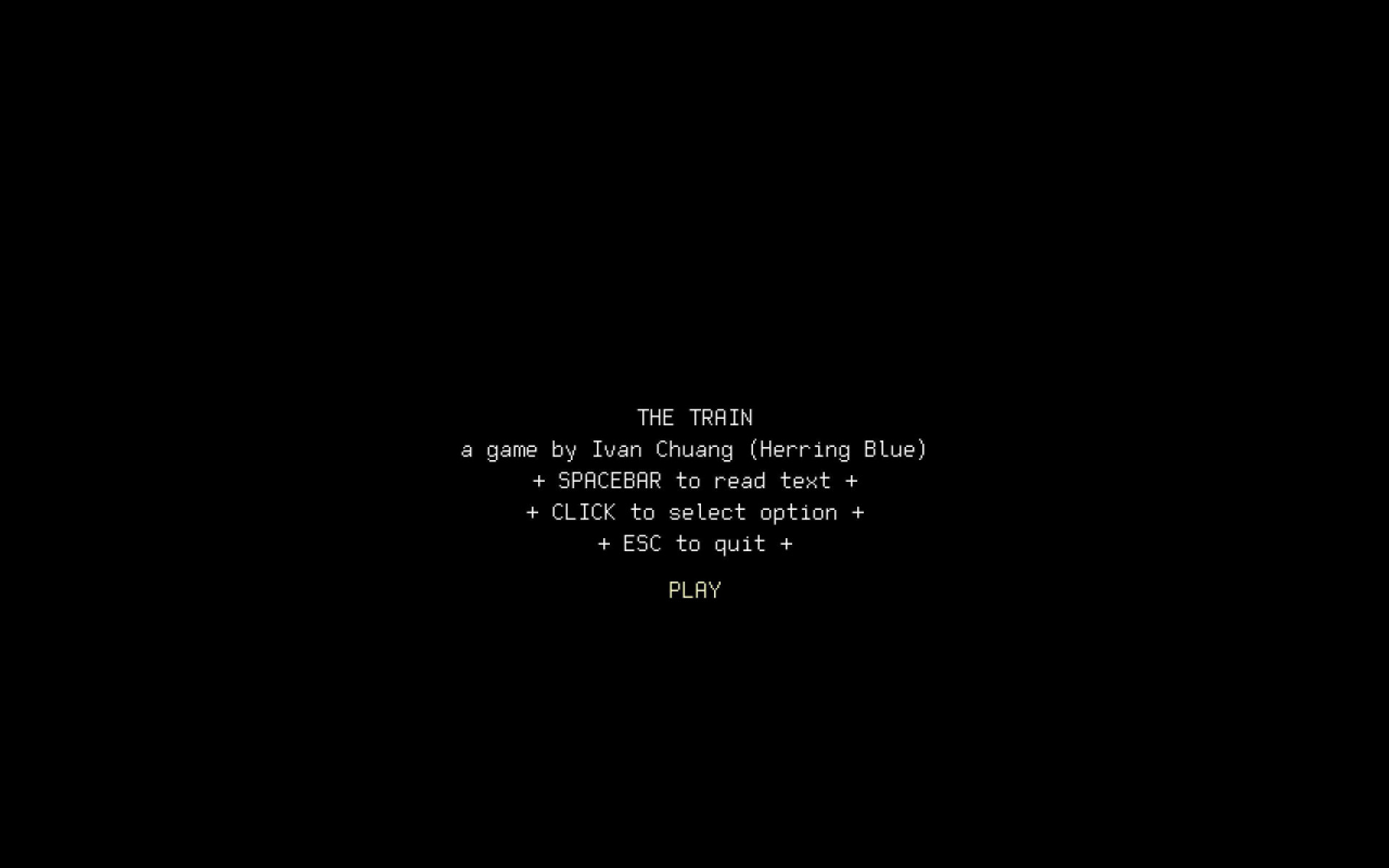 The Train (itch) - кадр 3