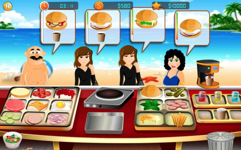Burger Story Beach Edition - кадр 3