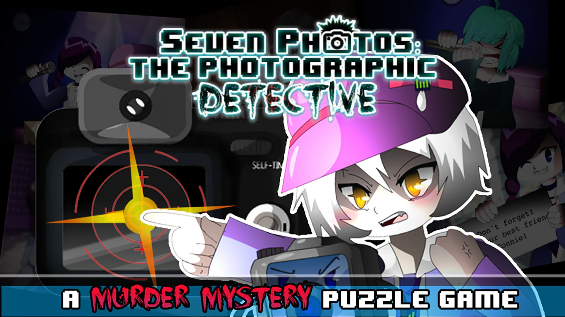 Seven Photos: Photographic Detective Murder Mystery Game Inspired by DanganRonpa (itch) - кадр 2