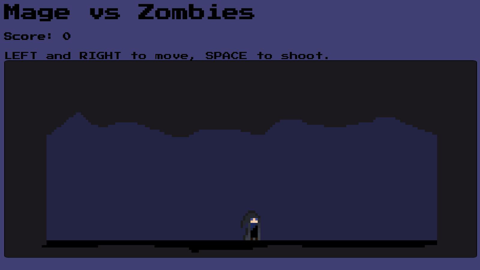 Mage vs Zombies (itch) - кадр 1