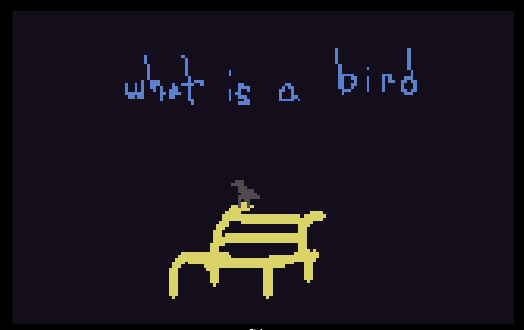 what is a bird (itch) - кадр 1