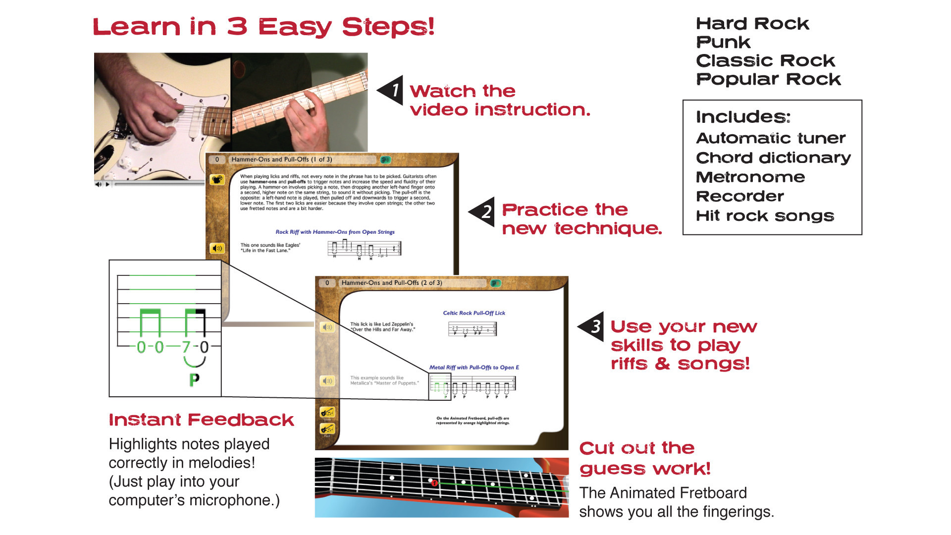 eMedia Interactive Rock Guitar - кадр 2
