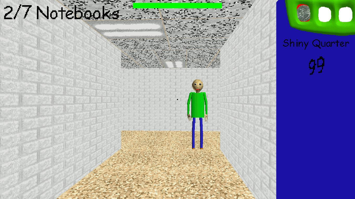 Baldi has broken his ruler (itch) - кадр 1