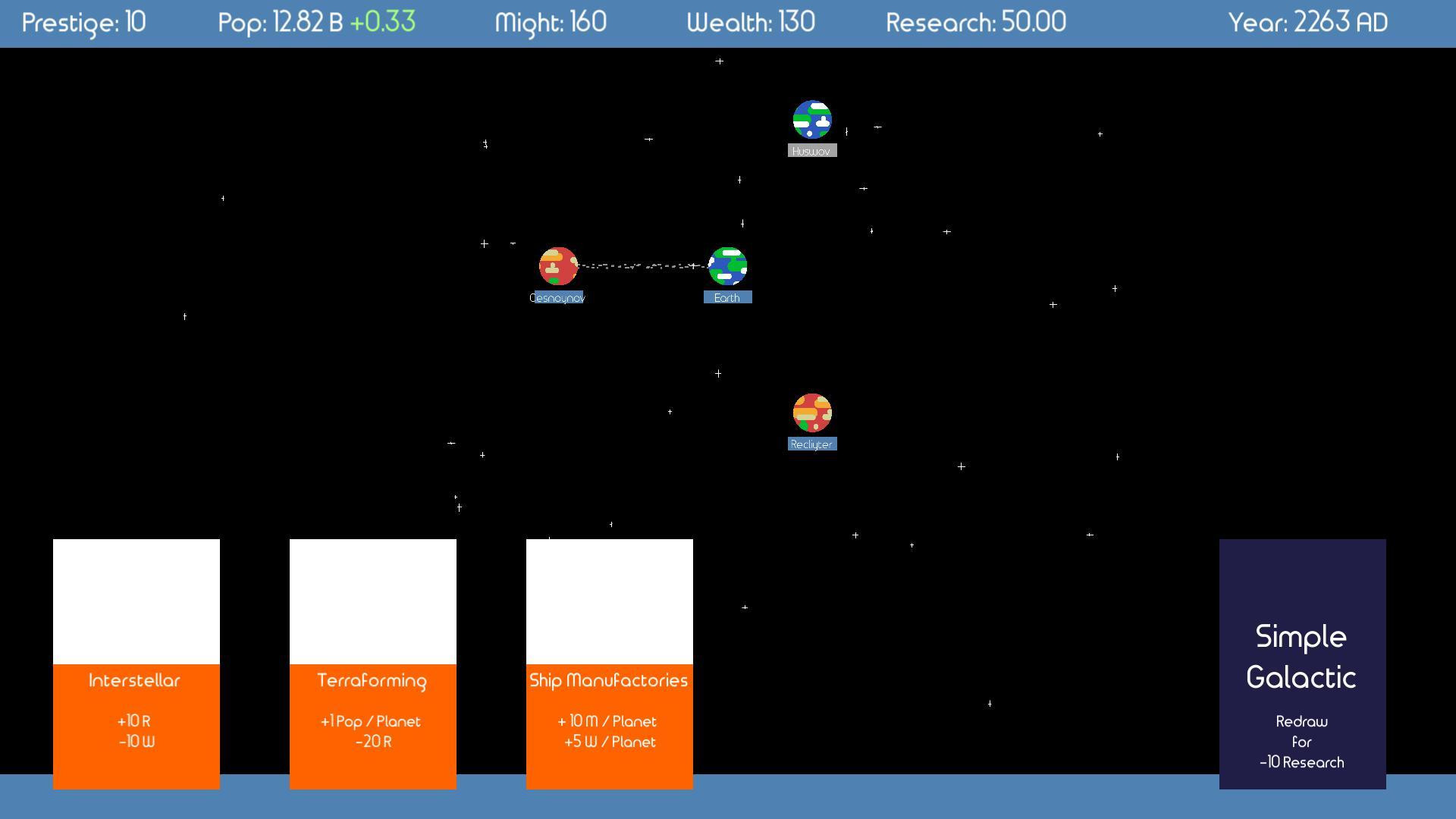 Simple Galactic (itch) - кадр 2