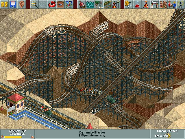 RollerCoaster Tycoon - кадр 7