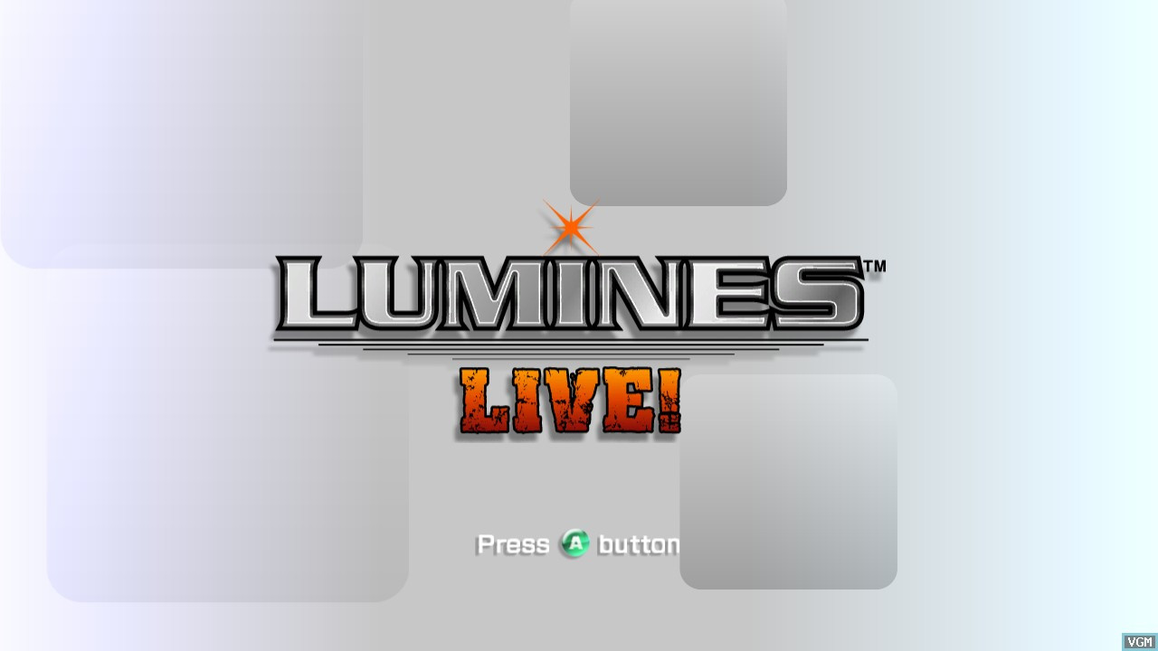 Lumines Live! - кадр 4
