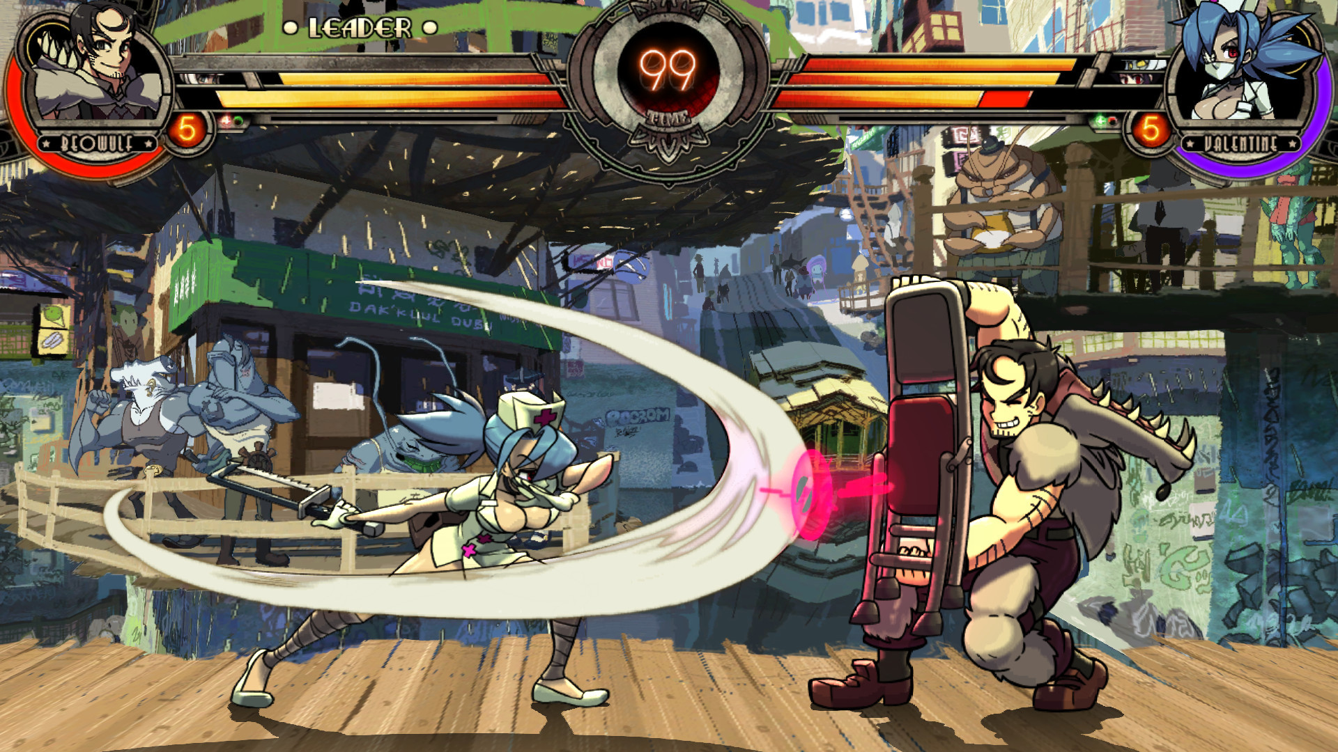 Skullgirls: Encore - Beowulf - кадр 5