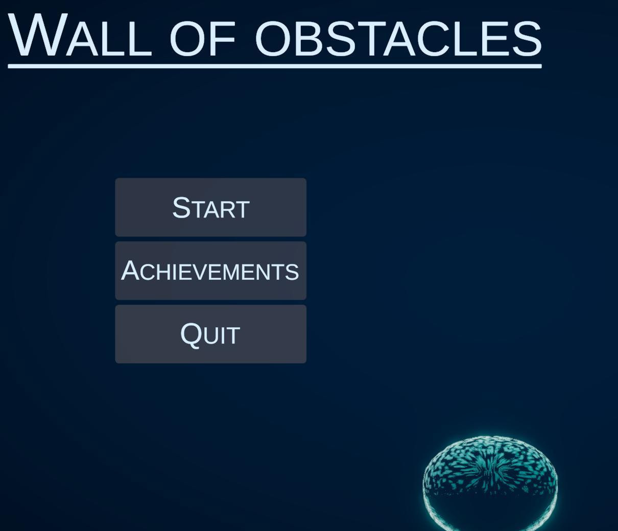 Wall of obstacles (itch) - кадр 1