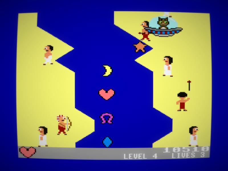 Super Egyptian UFO Cat Pyramid Overlord 2000 BC (itch) - кадр 2