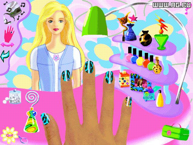 Barbie Nail Designer - кадр 3