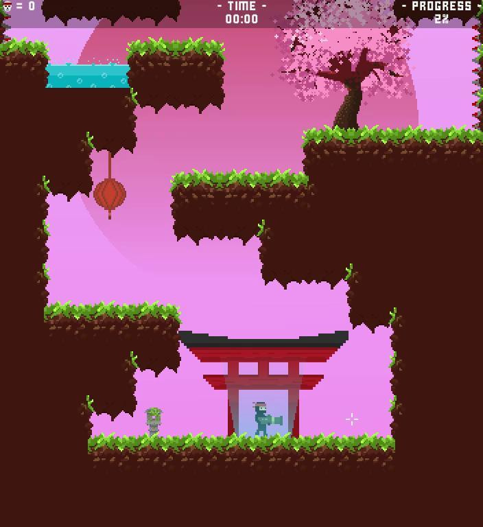 Bazooka Jump Shinobi (itch) - кадр 2
