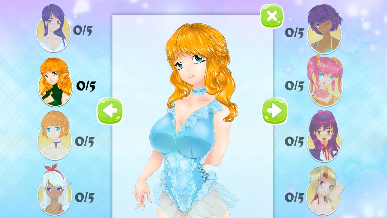 Mahjong Pretty Manga Girls - кадр 7