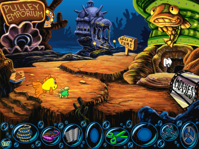 Freddi Fish 2: The Case of the Haunted Schoolhouse - кадр 3