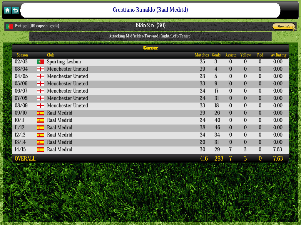 Global Soccer Manager - кадр 7