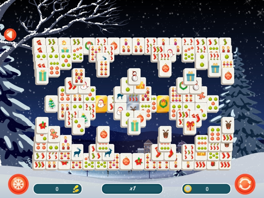 Christmas Mahjong 2 - кадр 3