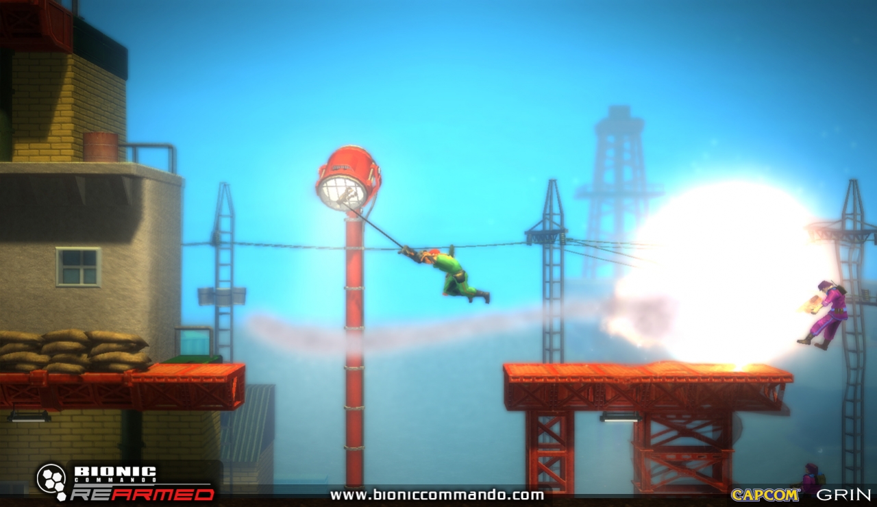 Bionic Commando Rearmed - кадр 9
