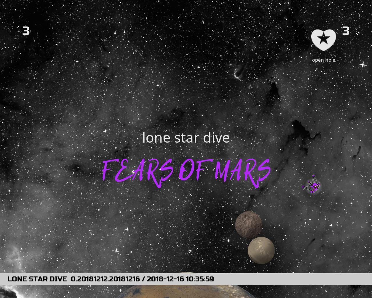 Lone Star Dive: Fears of Mars (itch) - кадр 2