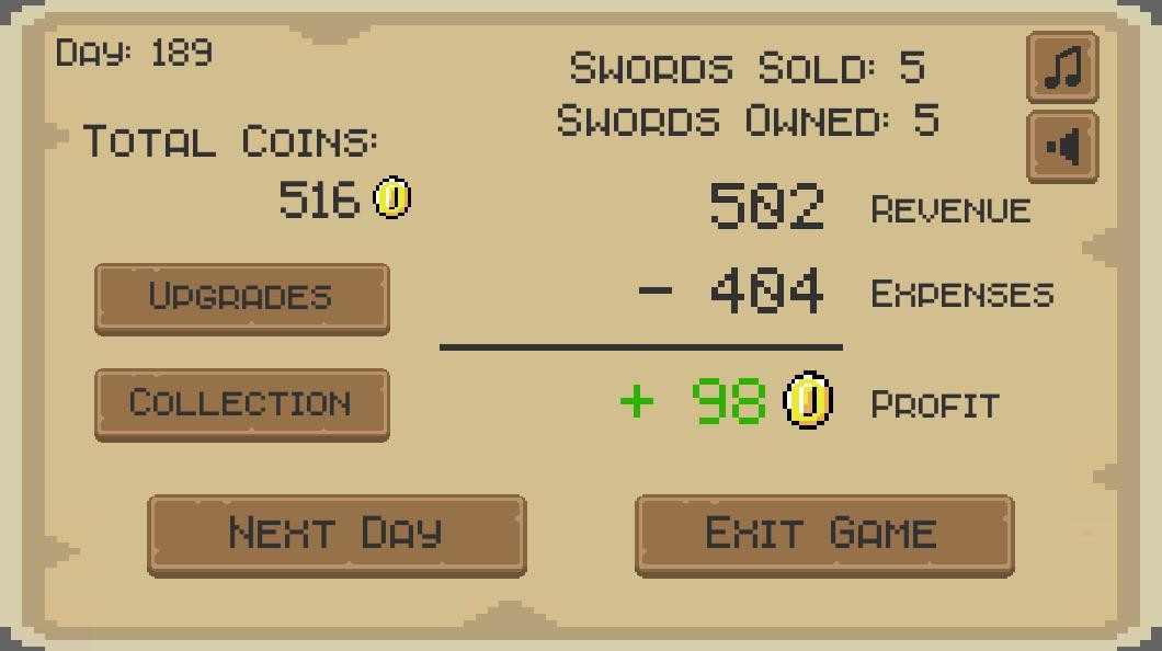 Sword Shop (itch) - кадр 3
