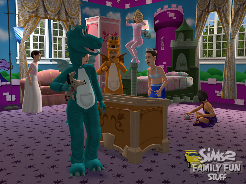 The Sims 2: Family Fun Stuff - кадр 9