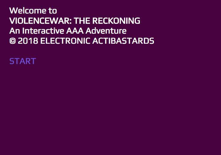 VIOLENCEWAR: THE RECKONING (itch) - кадр 1