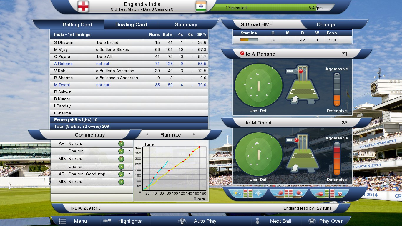 Cricket Captain 2014 - кадр 7