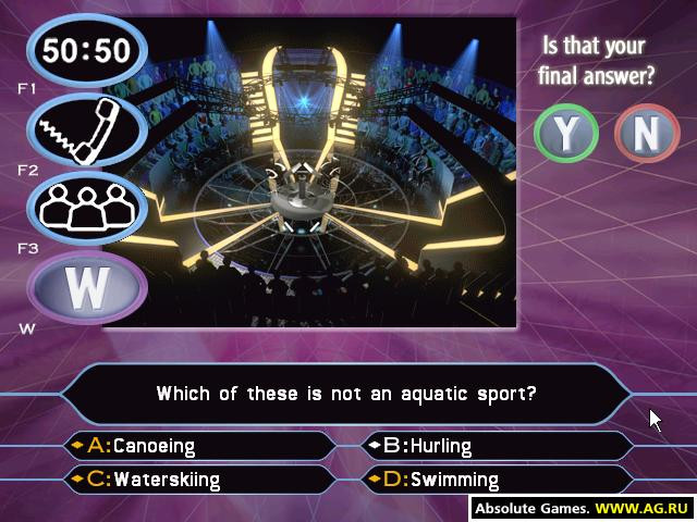 Who Wants to Be a Millionaire? 2nd UK Edition - кадр 4