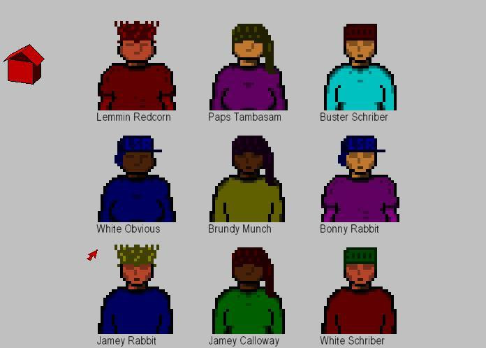 Management Game - character generator - WIP (itch, lostchild14000) - кадр 2