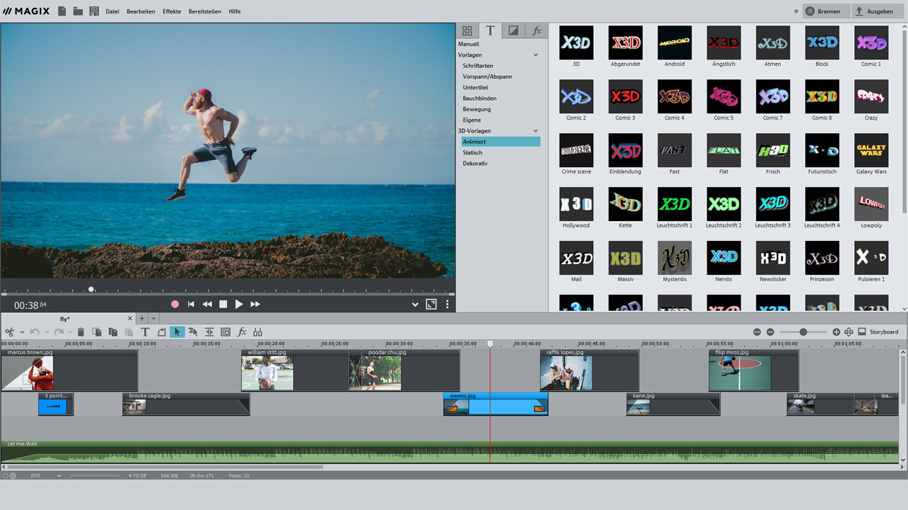 MAGIX Photostory 2017 Deluxe - кадр 3