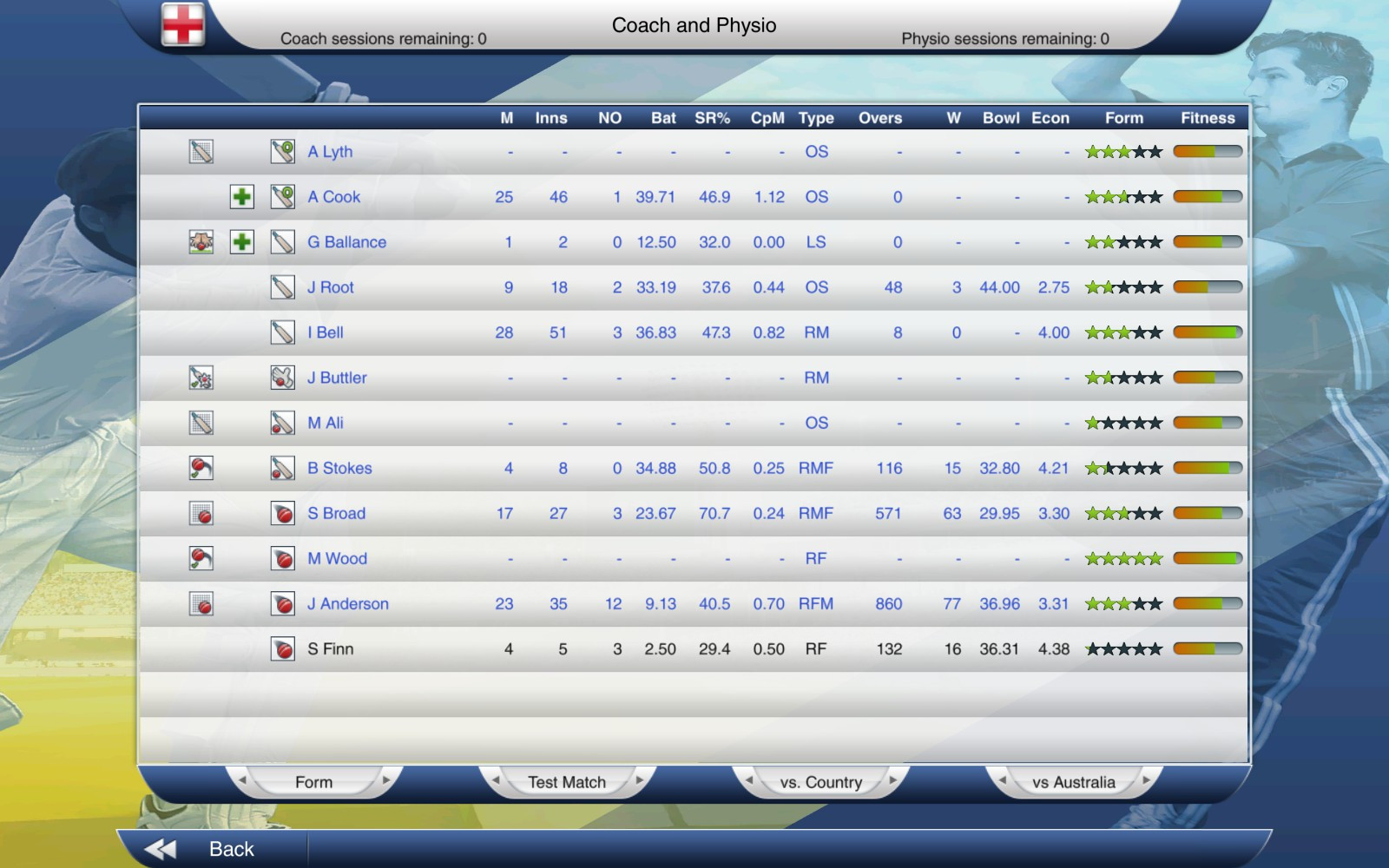 Cricket Captain 2015 - кадр 15