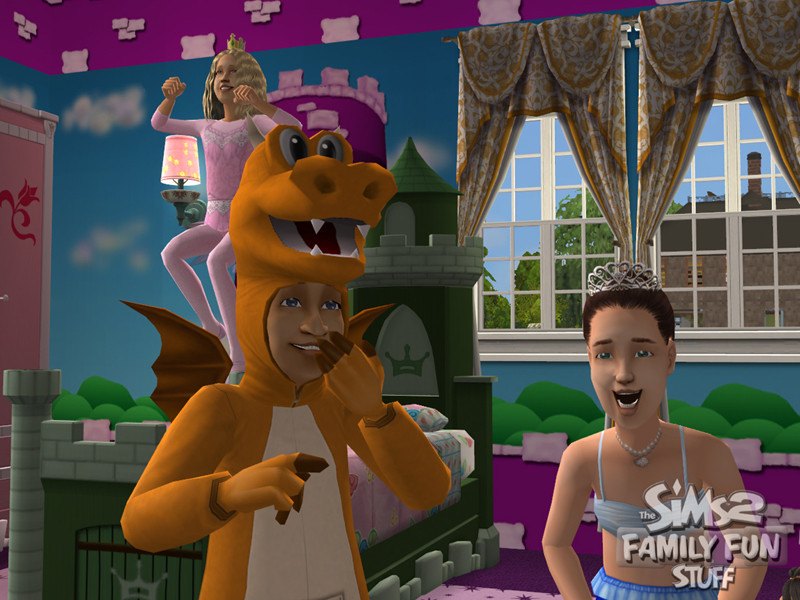The Sims 2: Family Fun Stuff - кадр 10