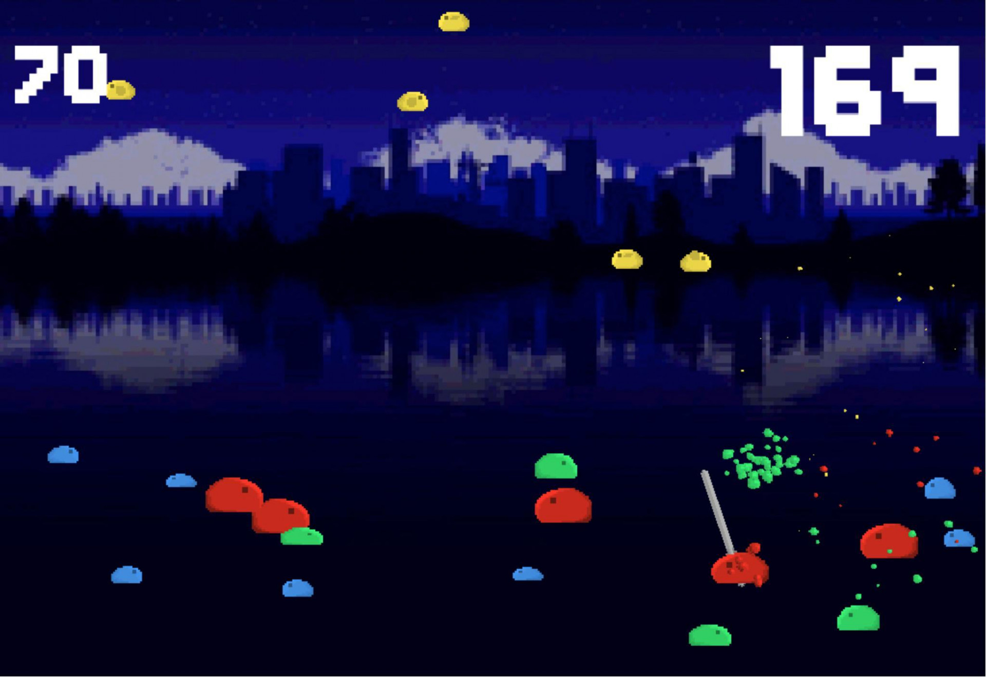SWORDS kill SLIMES (itch) - кадр 3