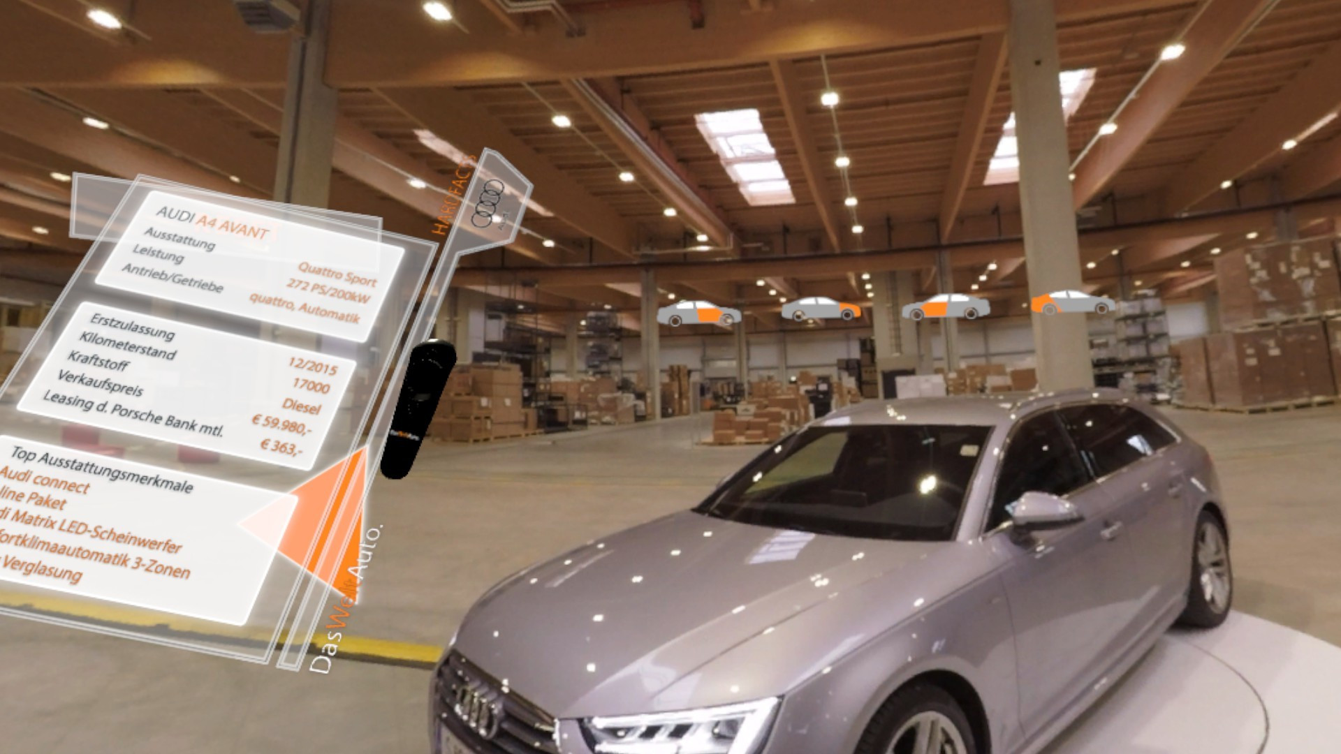 Virtual Reality Testdrive - Audi (itch) - кадр 3