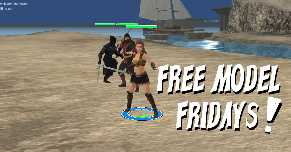 FREE Model Fridays!!! (itch) - кадр 1