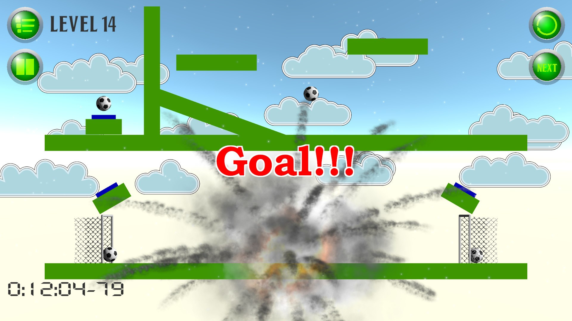 Score a goal 2 (Physical football) - кадр 4