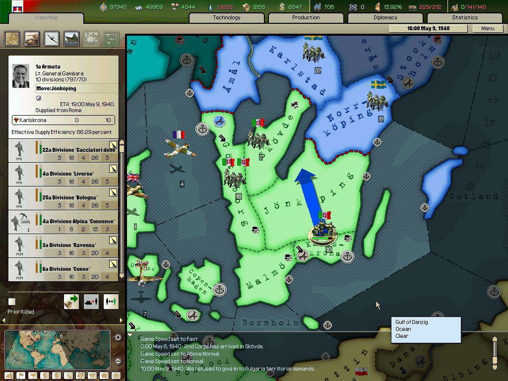 Hearts of Iron 2 Complete - кадр 14