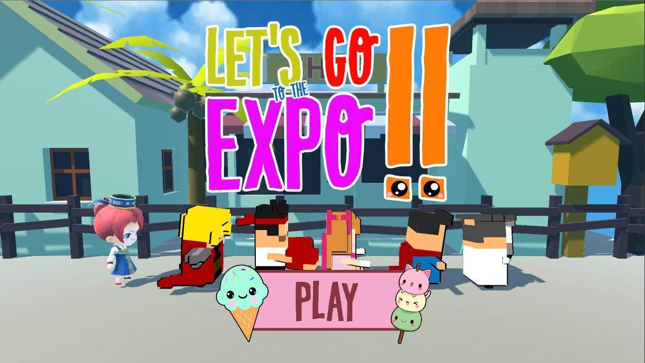 Let's Go to the Expo!! (itch) - кадр 1