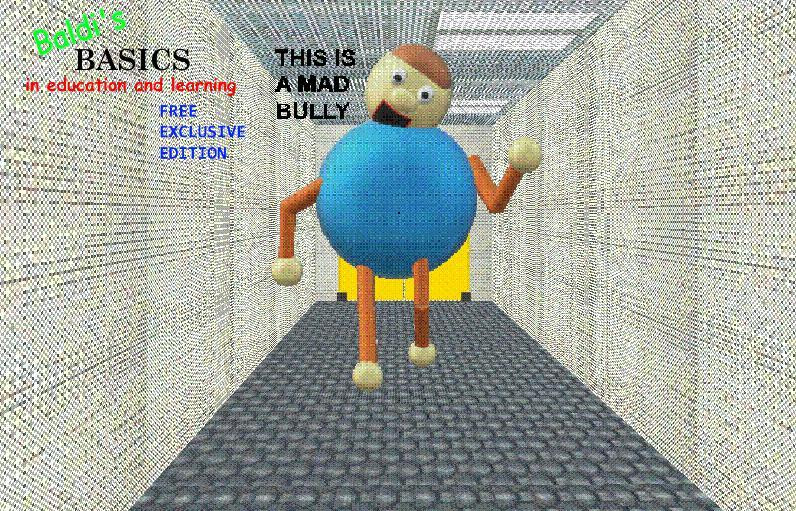 Baldi Basics Free Exclusive Edition Custom Map Experience (itch) - кадр 4