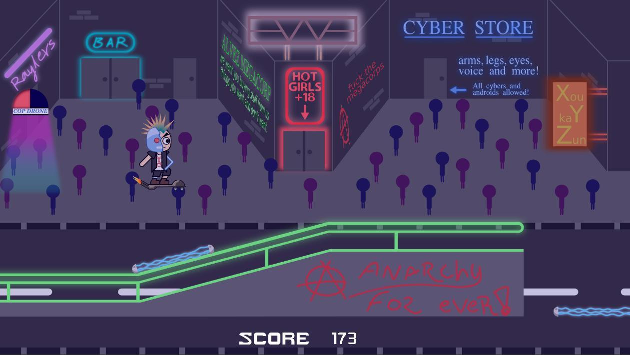 Cyber Surfer (itch) - кадр 3