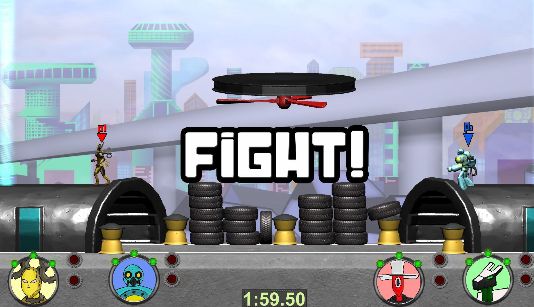 Bounce House Brawl (itch) - кадр 1
