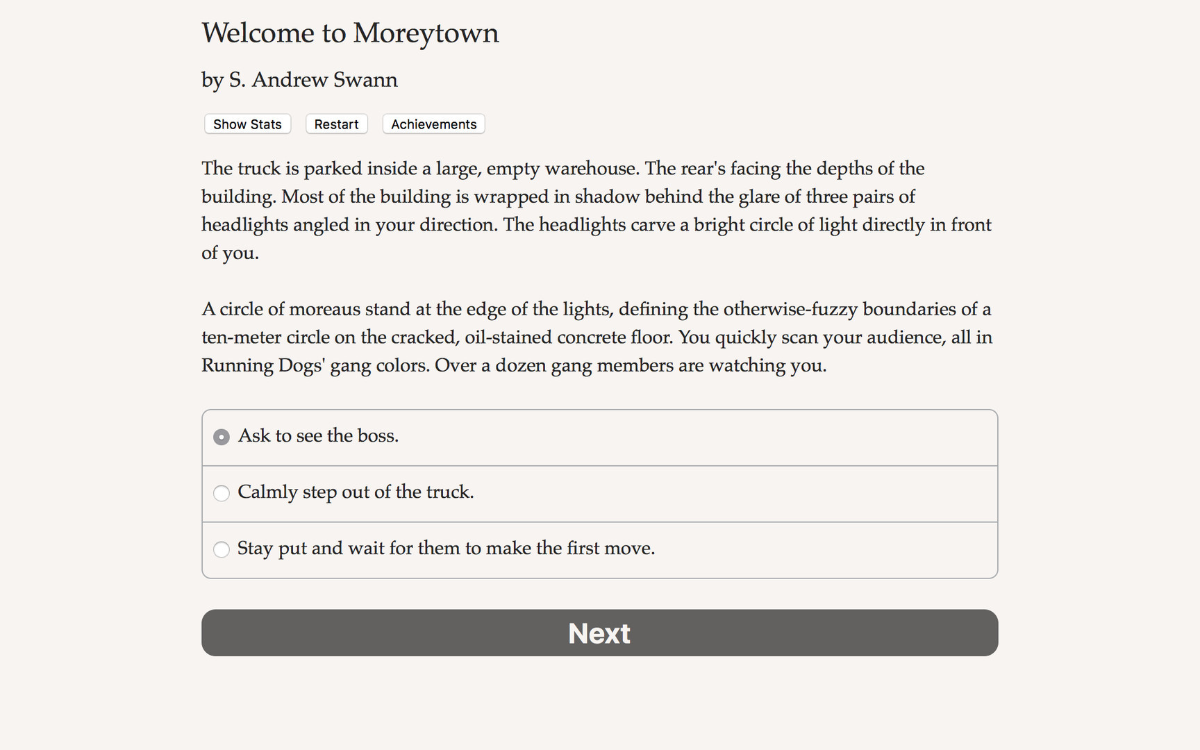 Welcome to Moreytown - кадр 1