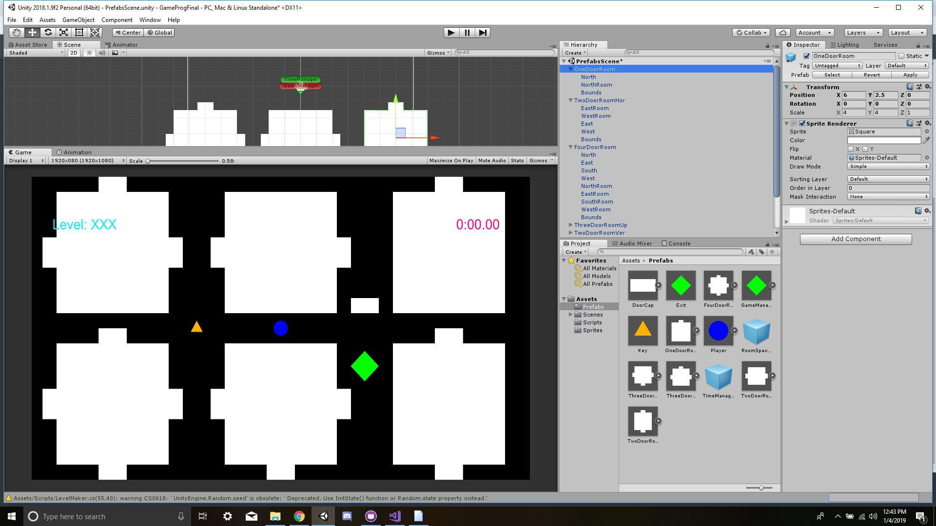 Random Dungeon (PoC) (itch) - кадр 2