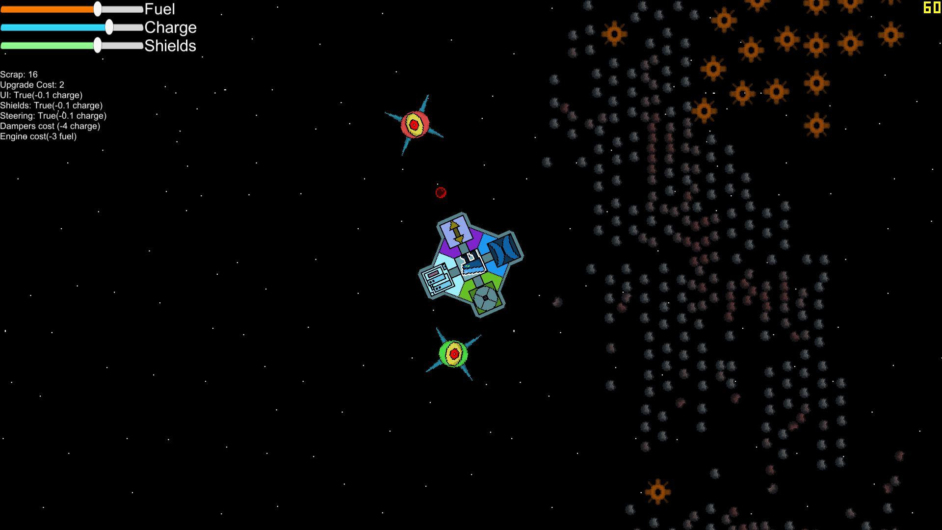 Space Robot on a Space Ship Web (itch) - кадр 5