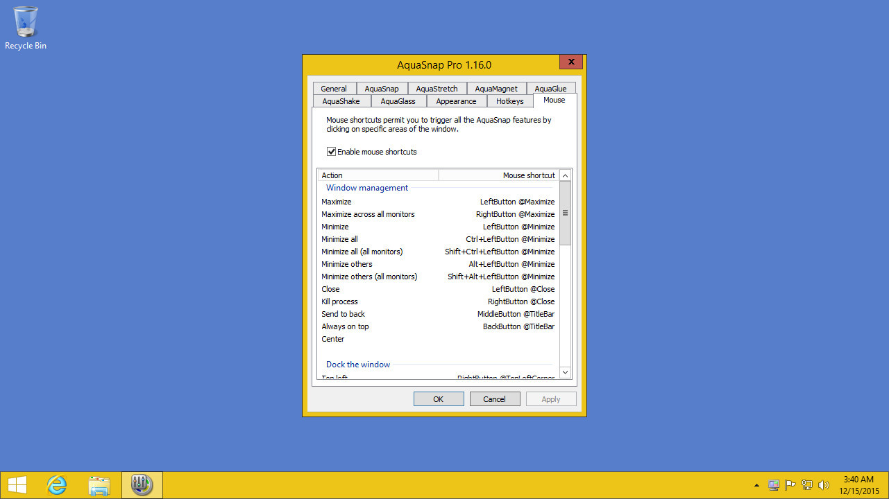 AquaSnap Window Manager - кадр 6